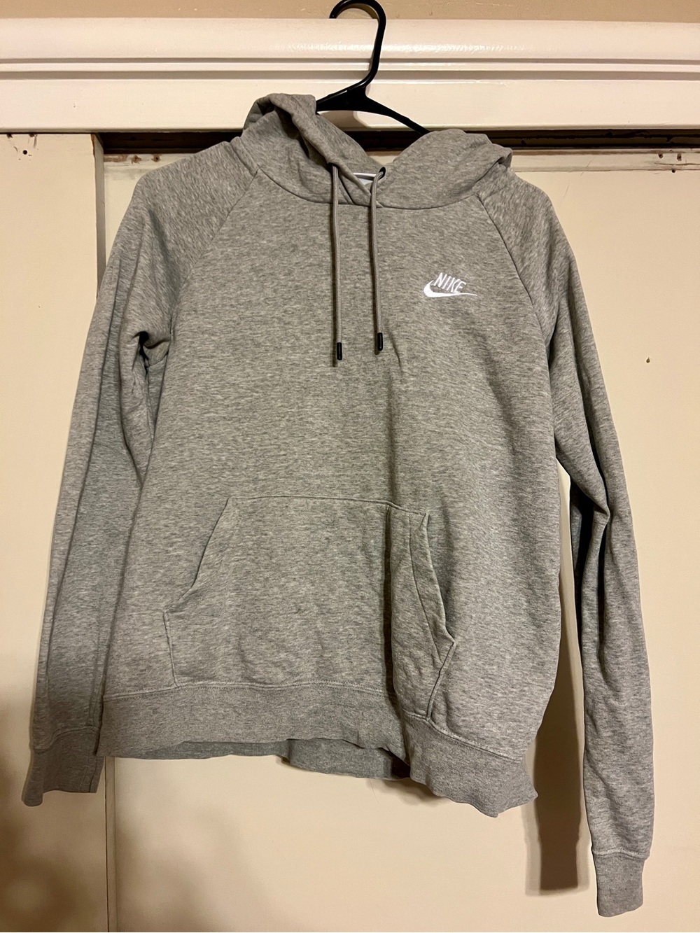 Nike Gray kids Crewneck Hoodie Sweatshirt